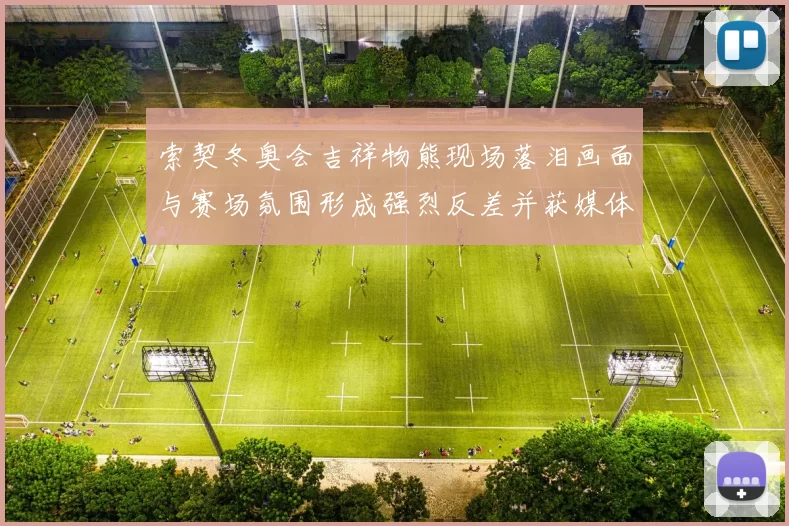 索契冬奥会吉祥物熊现场落泪画面与赛场氛围形成强烈反差并获媒体关注